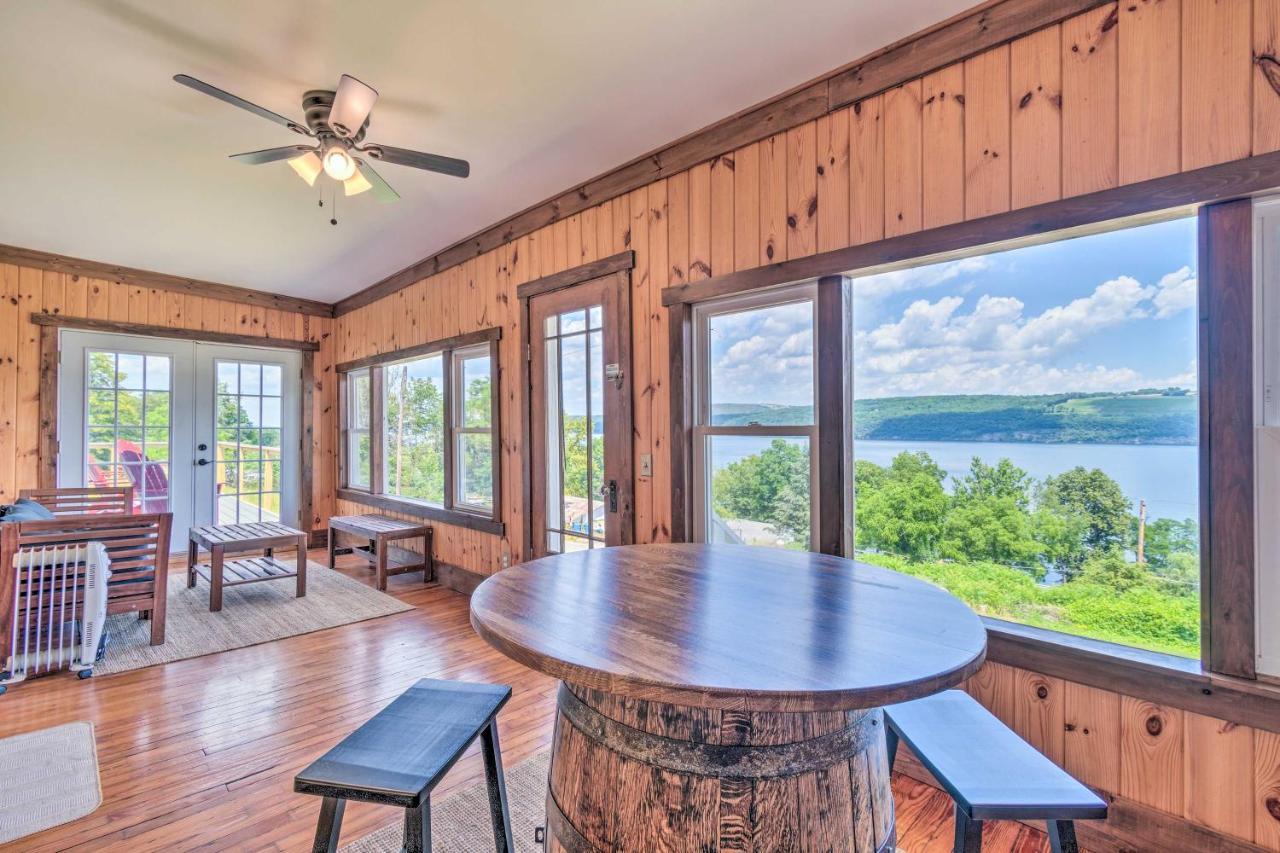 Watkins Glen Lakeview Cottage With Waterfall! エクステリア 写真