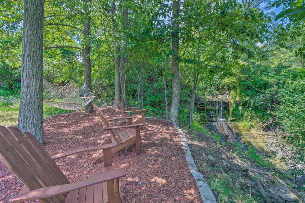 Watkins Glen Lakeview Cottage With Waterfall! エクステリア 写真