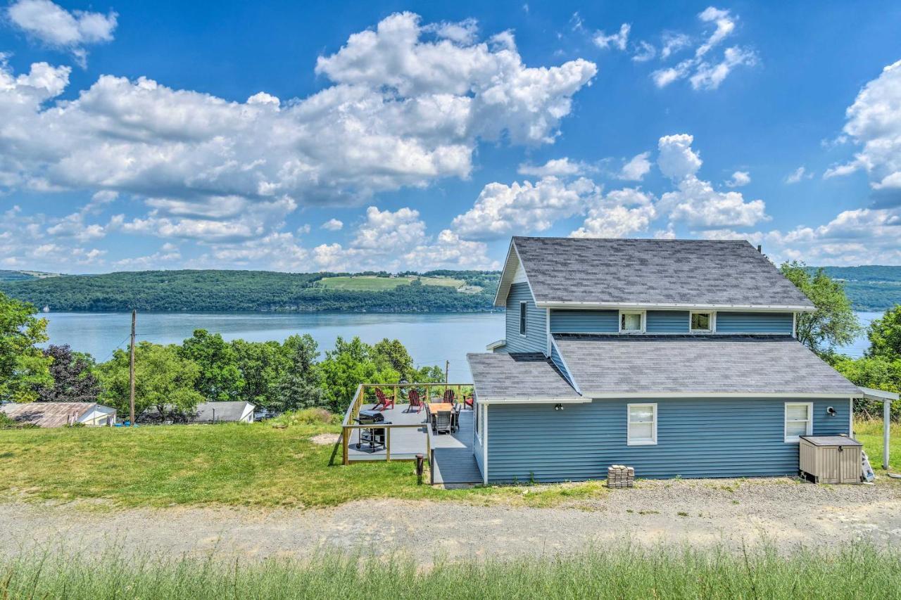 Watkins Glen Lakeview Cottage With Waterfall! エクステリア 写真